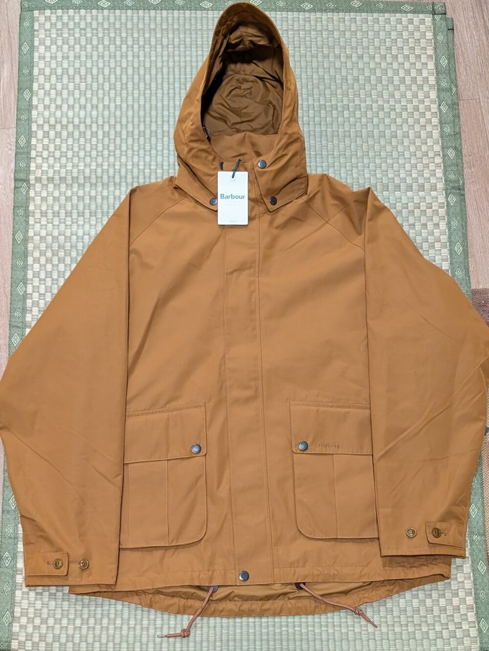 NWT Barbour Re-Engineered Wading Spey Showerproof Jacket in Bronze Men's Size XL